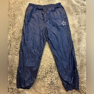Vintage Game Day NFL Turbo Zone Dallas Cowboys Windbreaker Track Pants Size XL